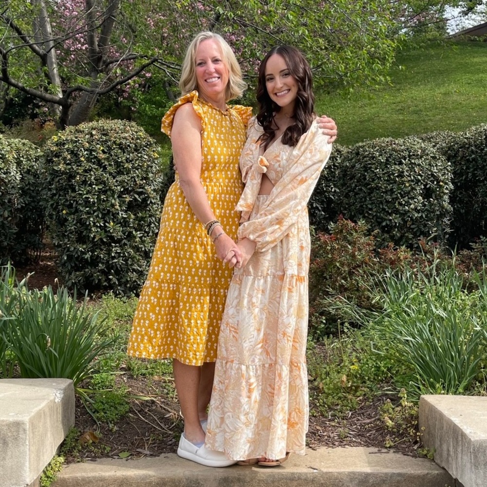 Marigold Embroidered Ruffle Sleeve J Crew Dress